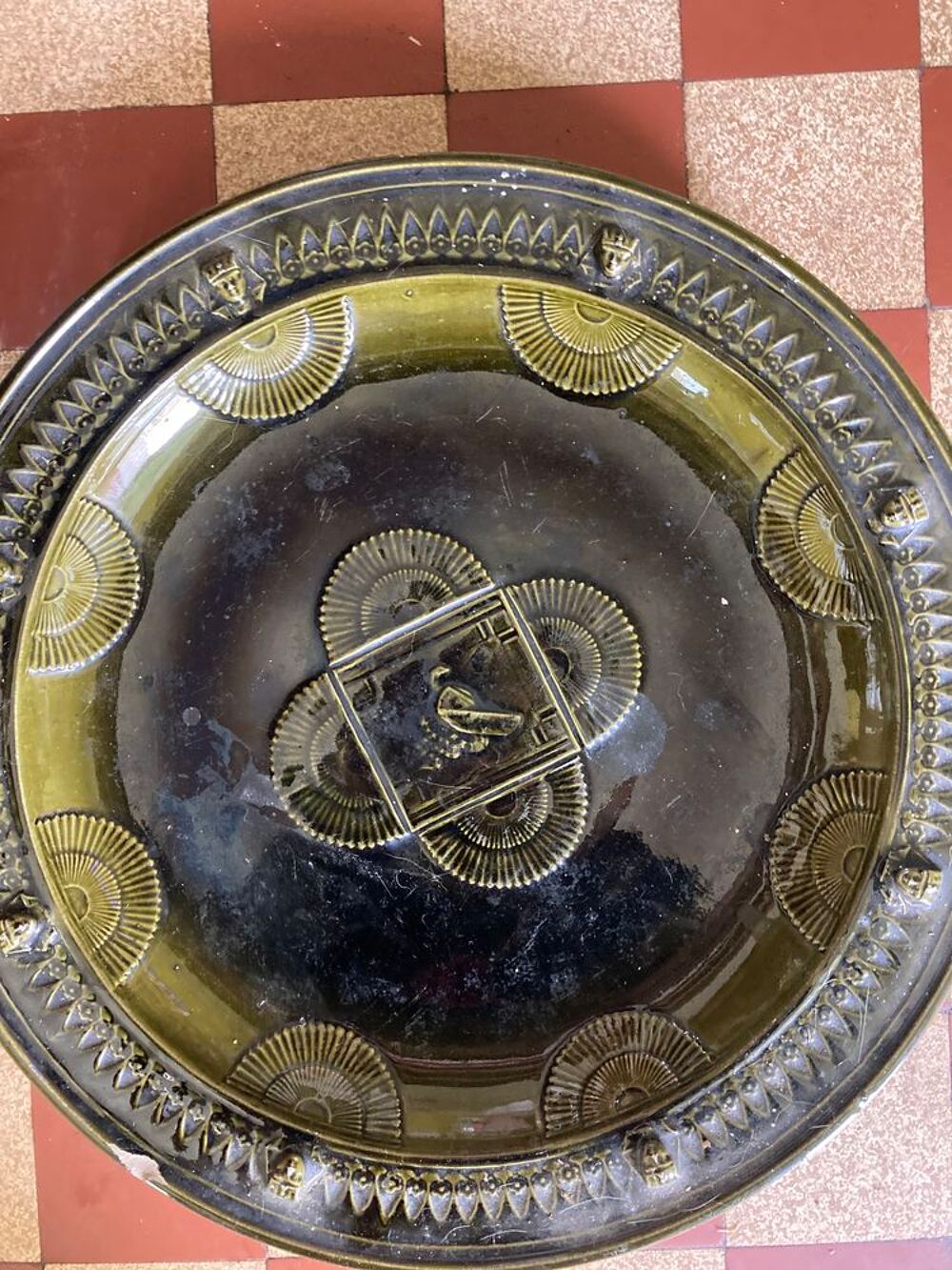 Plat d&eacute;coratif rond Cuisine
