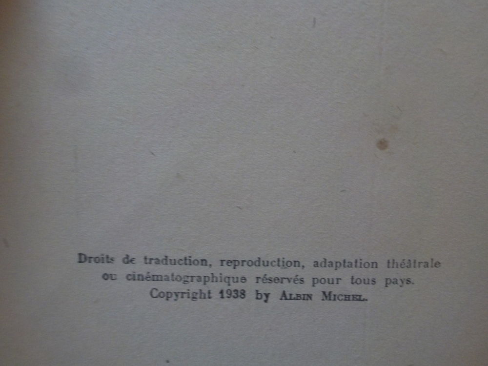 LA CITADELLE de A.J. CRONIN Ed. Albin Michel 1948 Livres et BD