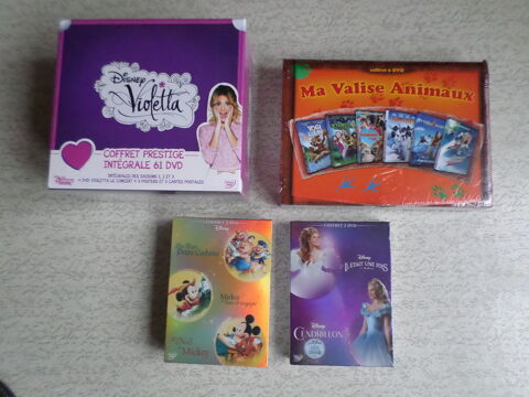 Coffrets disney - violetta - et dvd enfants neufs ( envoi po 5 Nogent-sur-Oise (60)