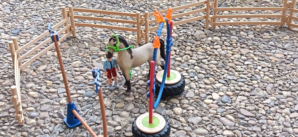Parcours d'Agility &Eacute;questre SCHLEICH Complet Jeux / jouets
