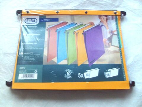 Sous blister, lot de 5 dossiers suspendus ELBA
15 Villeurbanne (69)