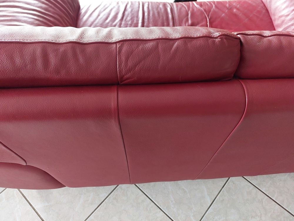 Canap&eacute;s cuir Marque Nicolleti Meubles