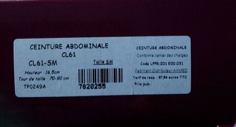 Ceinture abdominale 0 Cagnes-sur-Mer (06)