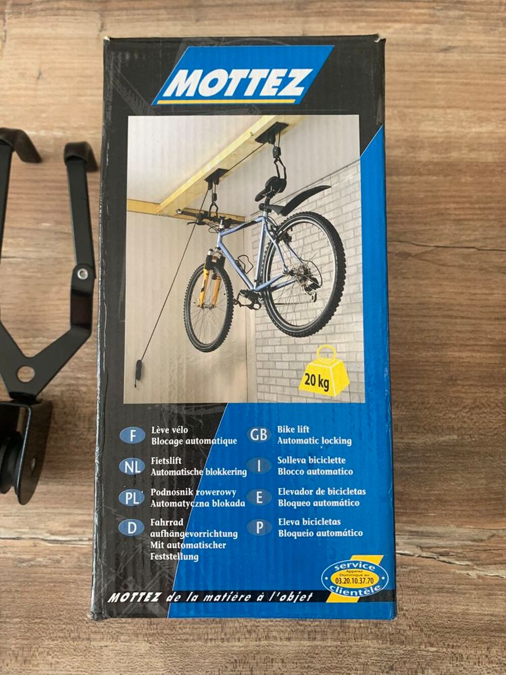 Support / L&egrave;ve v&eacute;lo avec blocage automatique " Sports