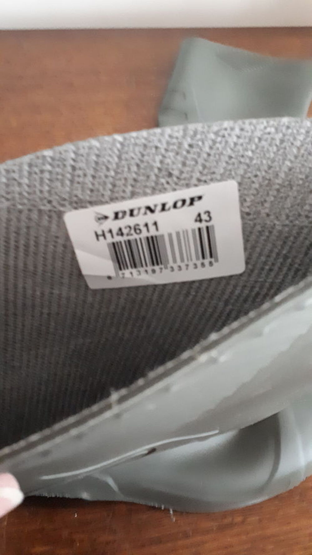 Bottes de s&eacute;curit&eacute; neuves Dunlop Chaussures