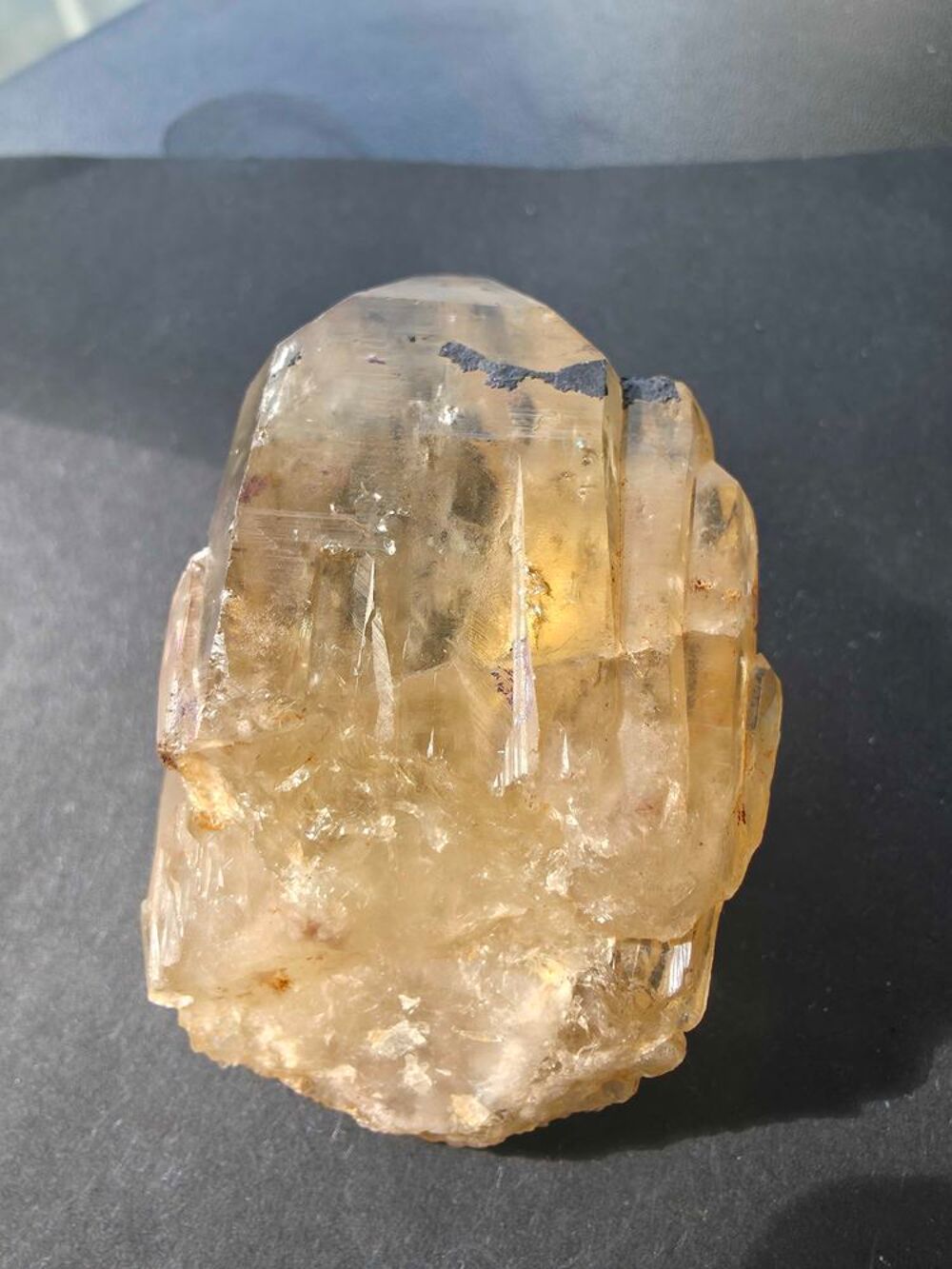 V&eacute;ritable Cristal de Citrine RDC-Sp&eacute;cimen de Collection 6,1g 