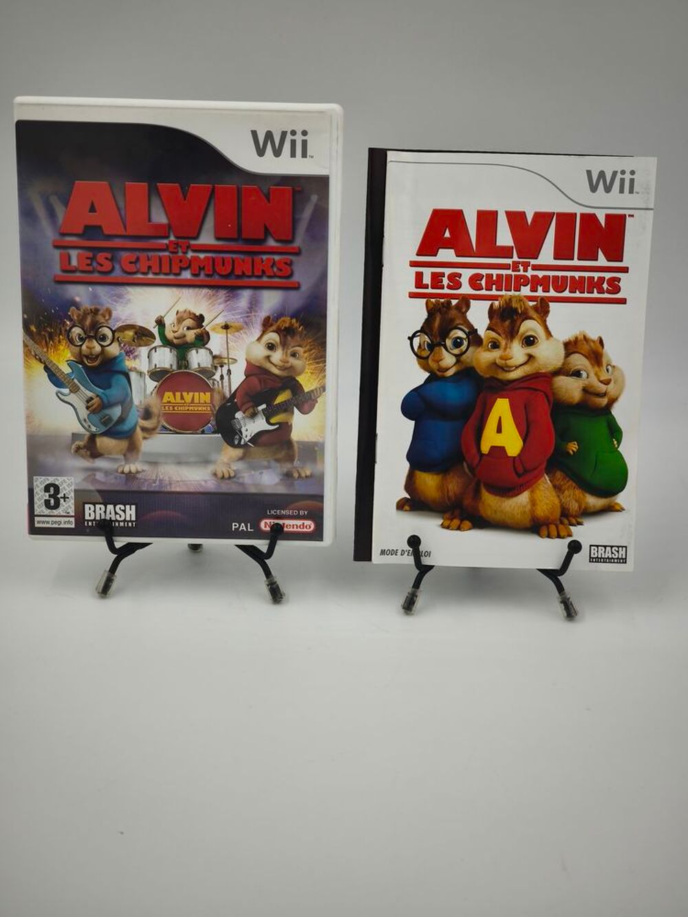 Jeu Nintendo Wii Alvin et les Chipmunks en boite, complet Consoles et jeux vidéos