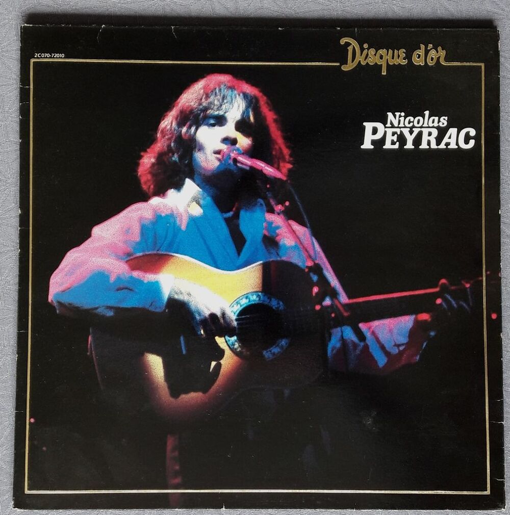 VINYLE 33TOURS DE NICOLAS PEYRAC CD et vinyles