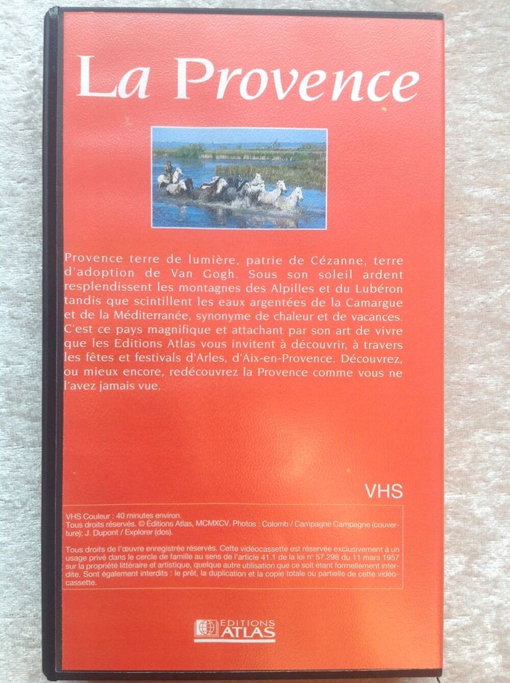 J'AIME LA FRANCE LA PROVENCE K7 VID&Eacute;O Envoi Possible
DVD et blu-ray