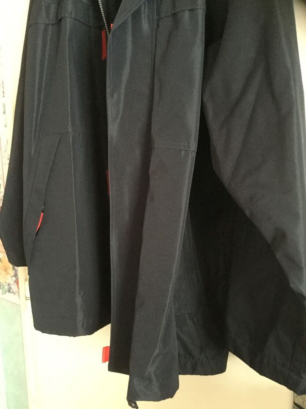 Parka noire homme avec capuche Atlas for Men taille XL Vêtements