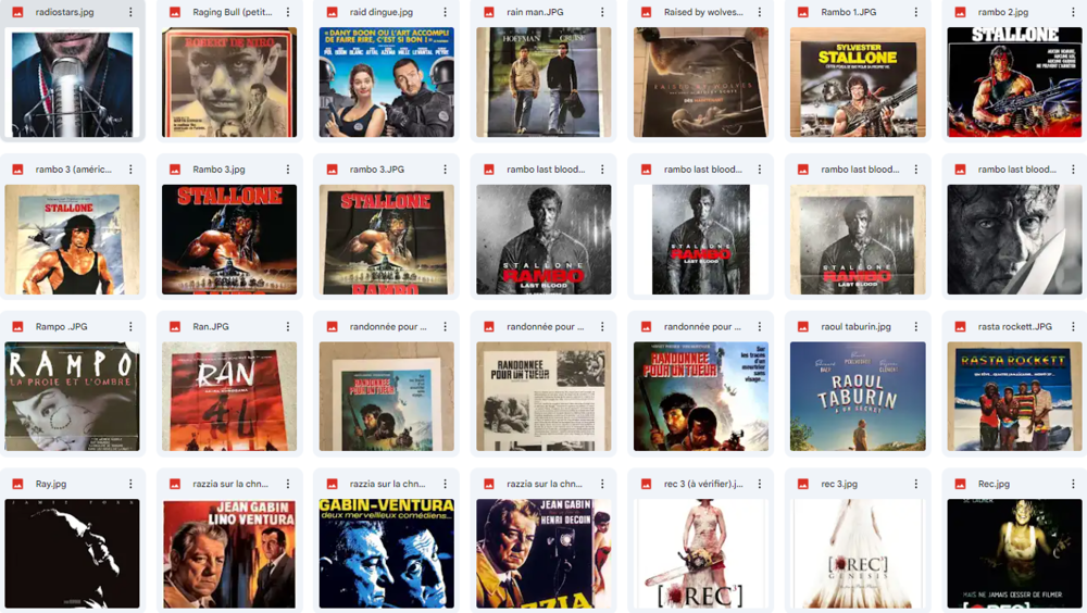 Affiches originales de cin&eacute;ma : Films en R (partie 2) 