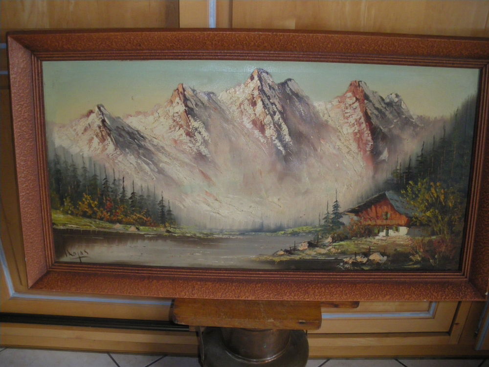ANCIEN TABLEAU Décoration