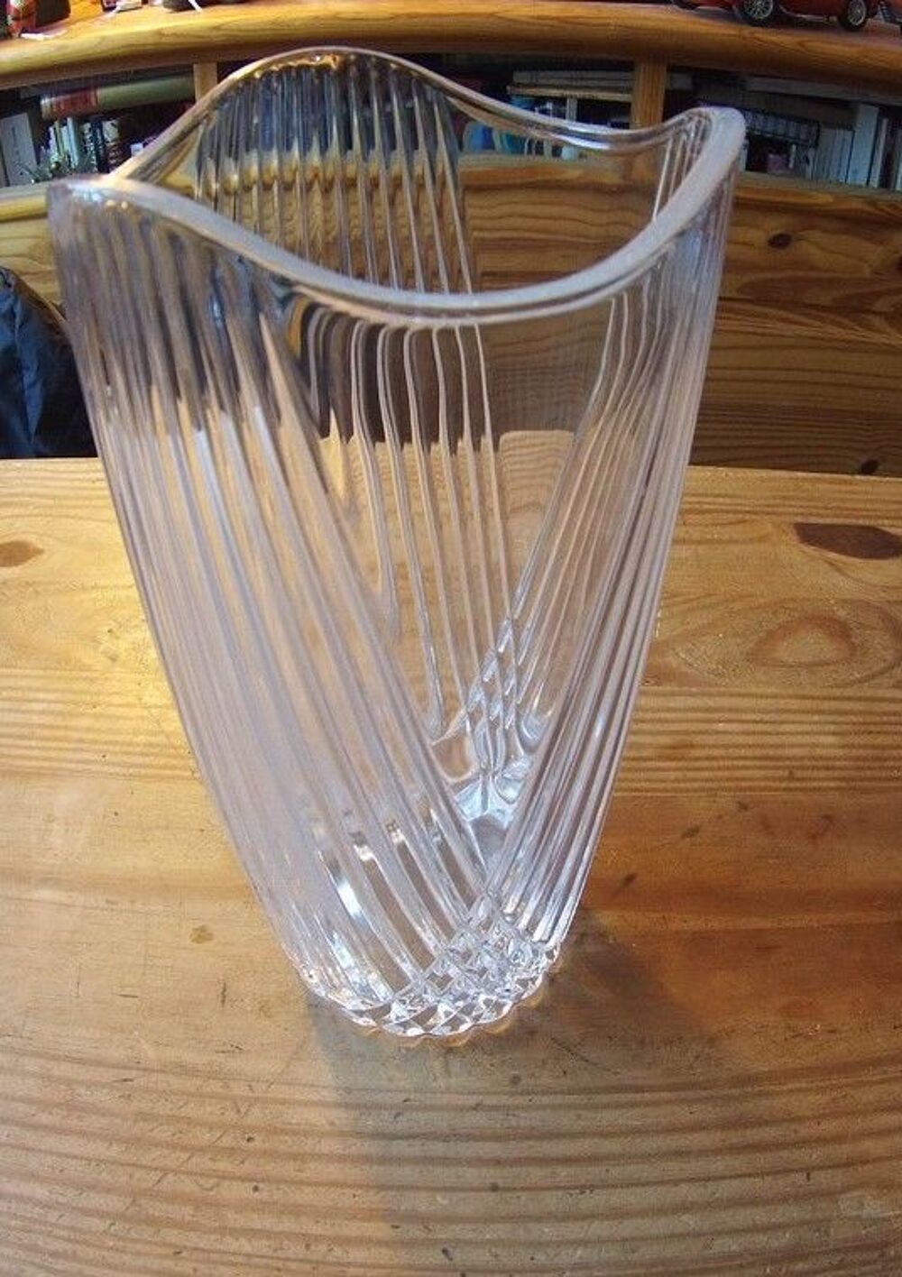 Vase en cristal Art Deco Décoration