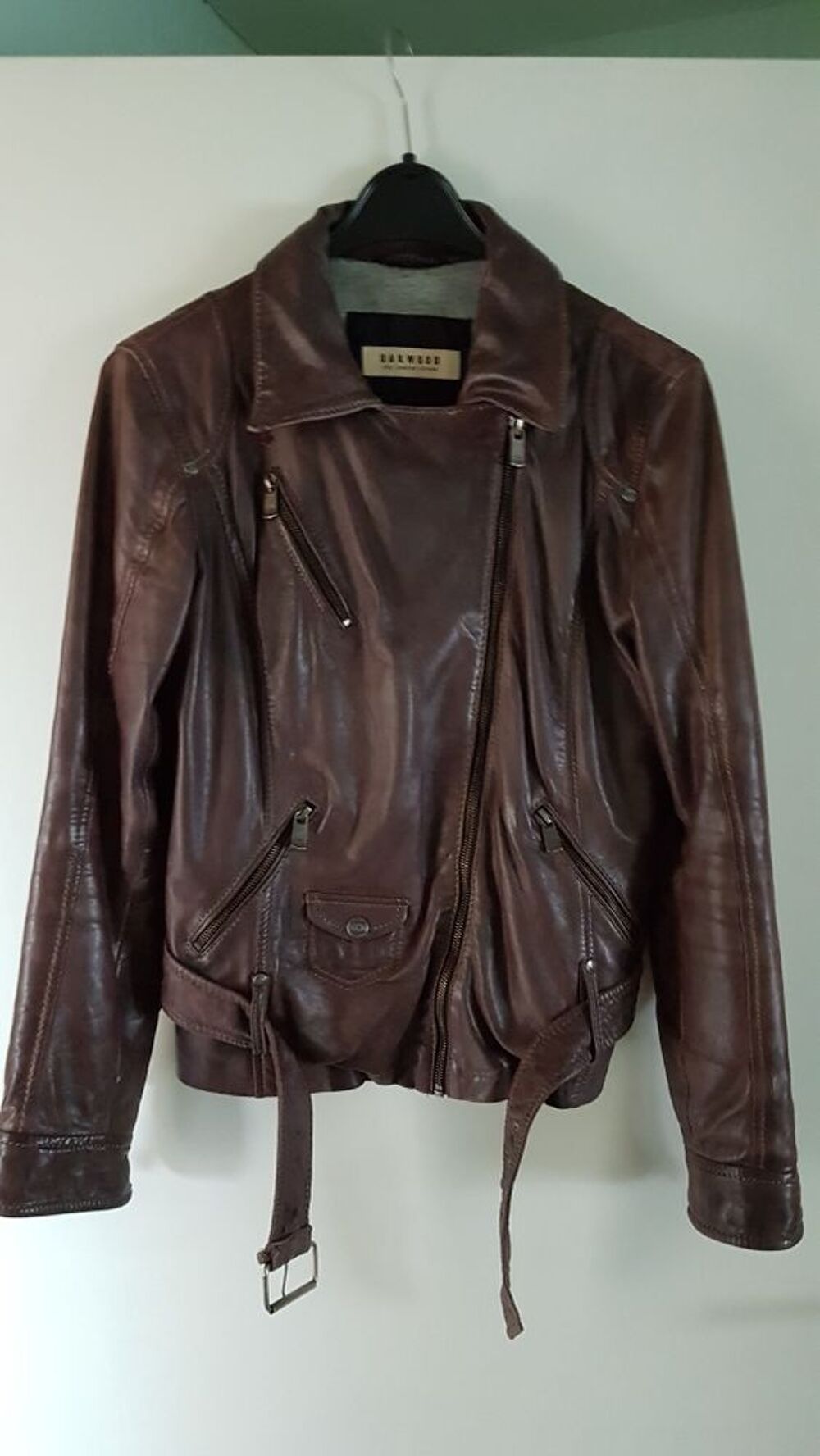 Blouson de cuir Taille L Oakwood Vêtements