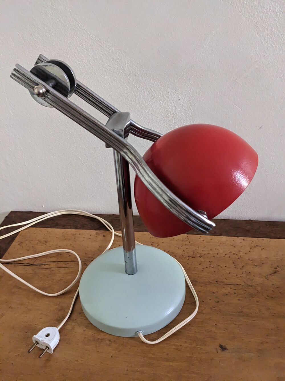 Lampe vintage 1950 Gino SARFATTI arte luce ..Lampe de table 
