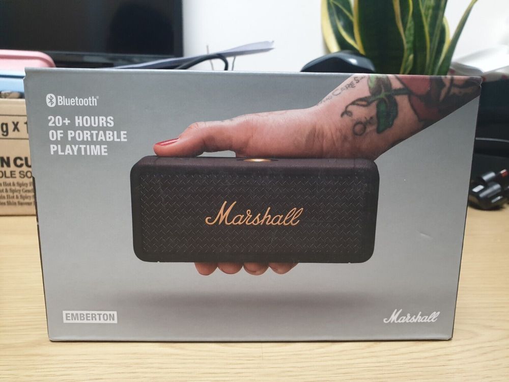 Marshall Emberton NEUVE - Enceinte bluetooth - Portable Audio et hifi