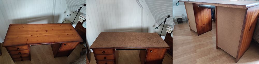 Bureau en pin massif Meubles