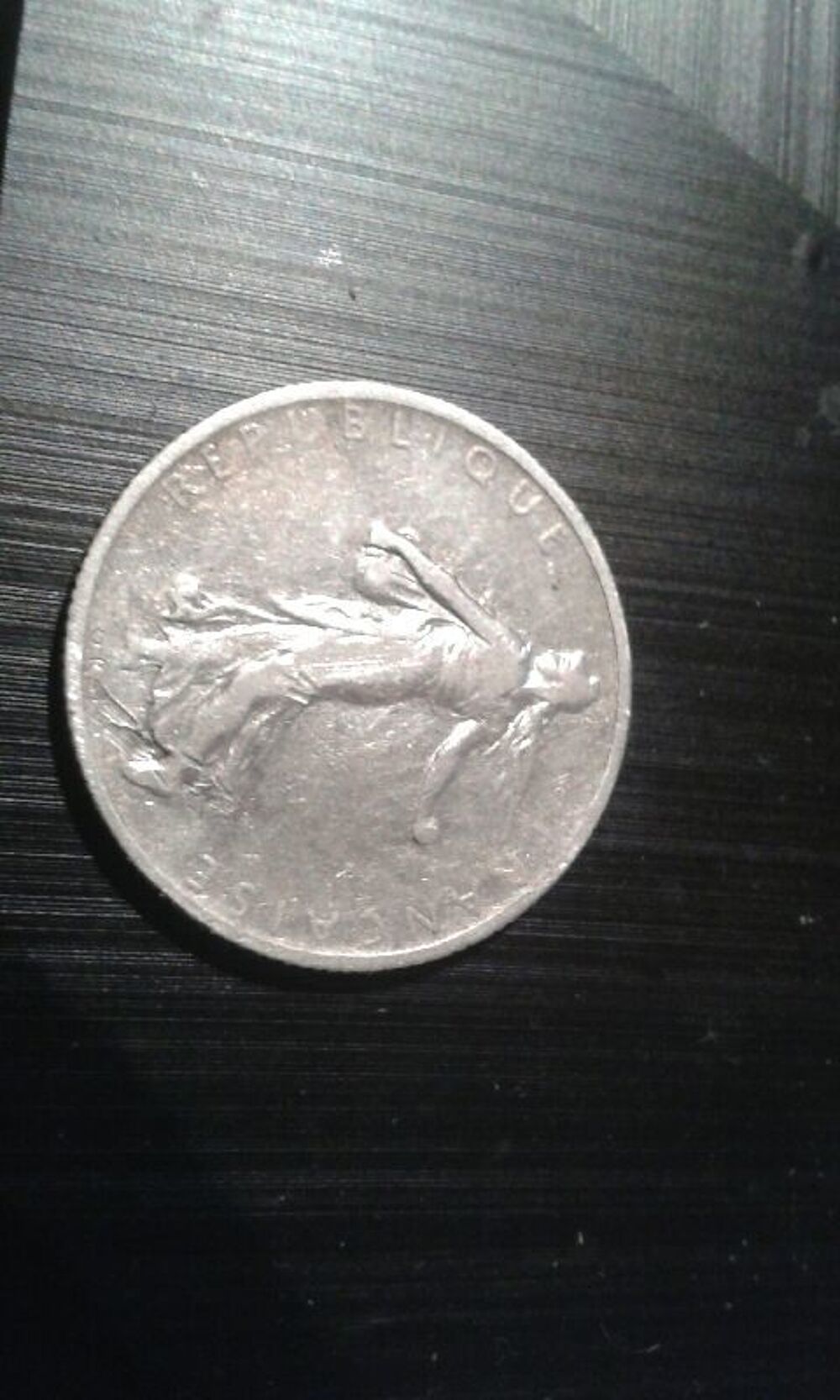 2 Franc semeuse 1901 en Argent
