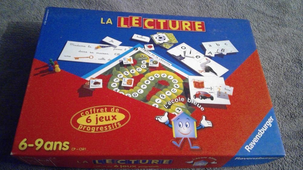 JEU LA LECTURE
RAVENSBURGER
6 - 9 ANS
1 &agrave; 4 JOUEURS
Jeux / jouets
