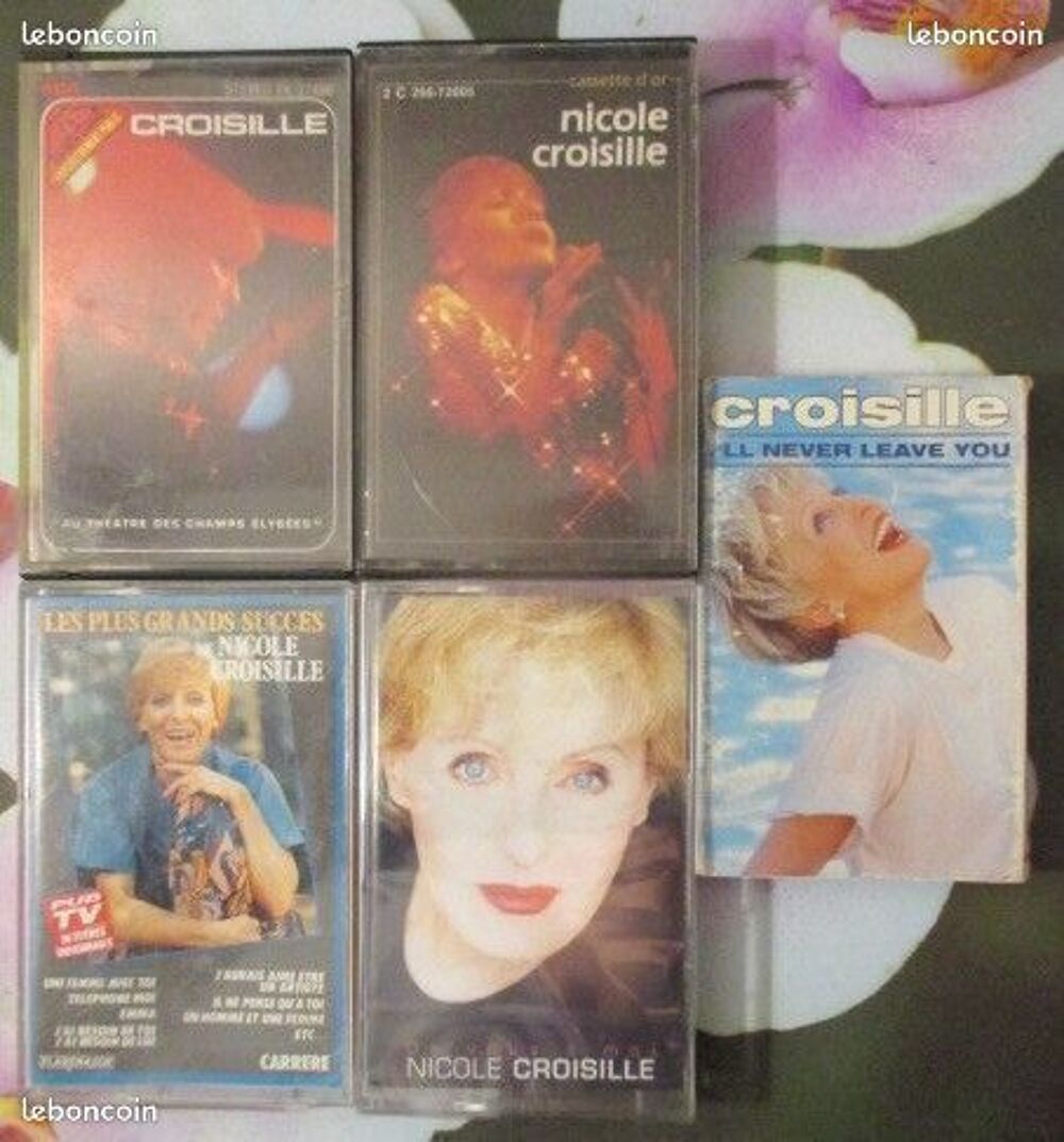 Cassette audio Nicole Croisille CD et vinyles