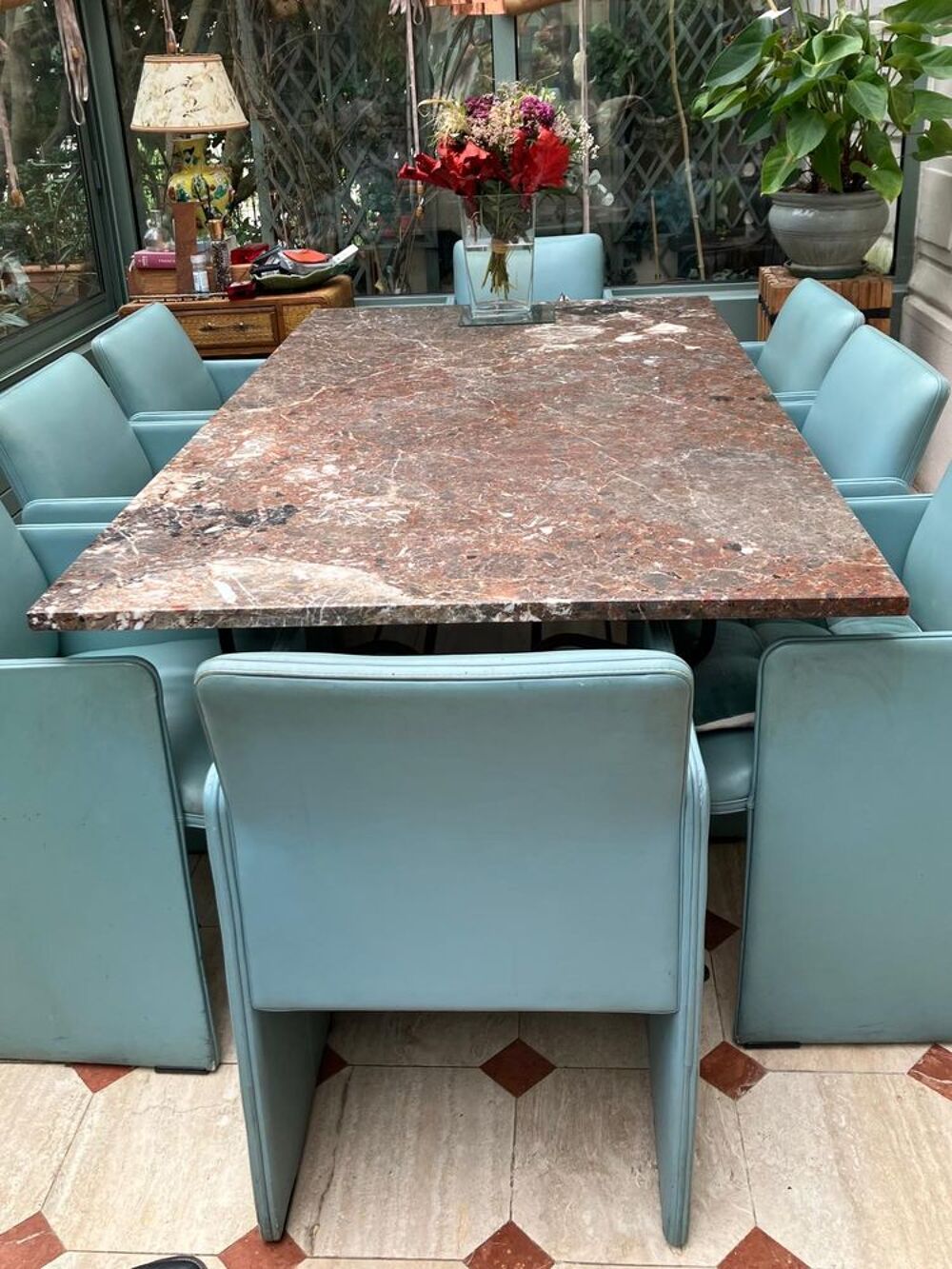 Table &agrave; manger roche bobois en marbre Meubles