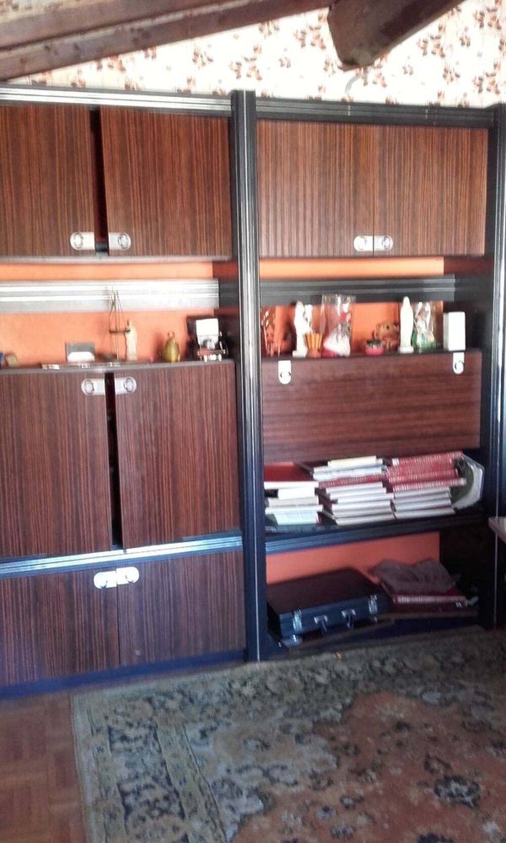 Living des ann&eacute;es 70 Meubles
