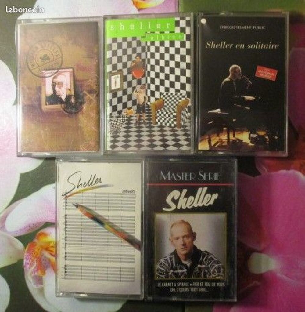 Cassettes audio William Sheller CD et vinyles
