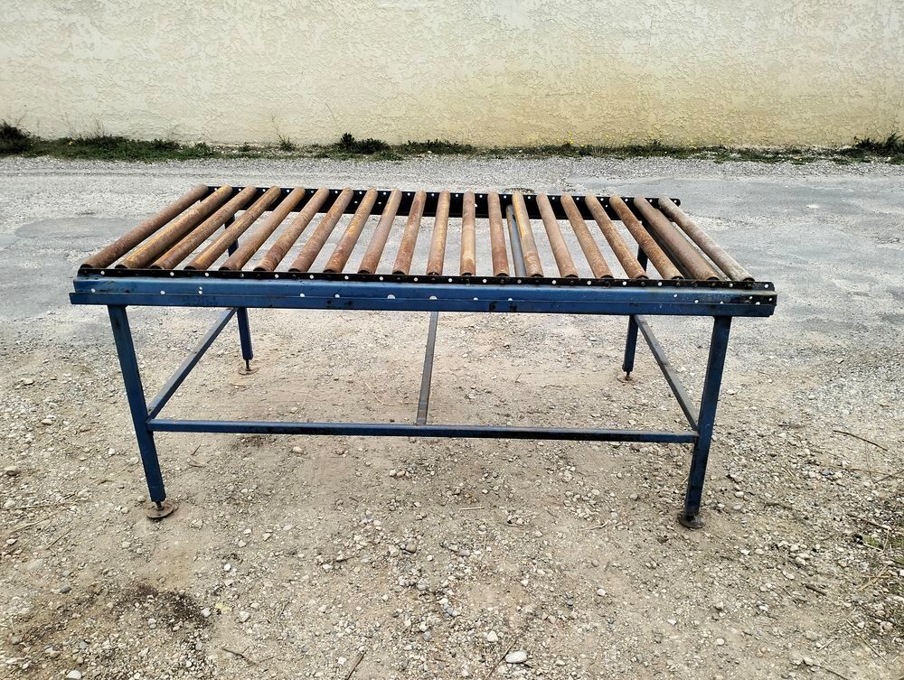  Table manutention 2000x1000 rouleaux convoyeur Bricolage