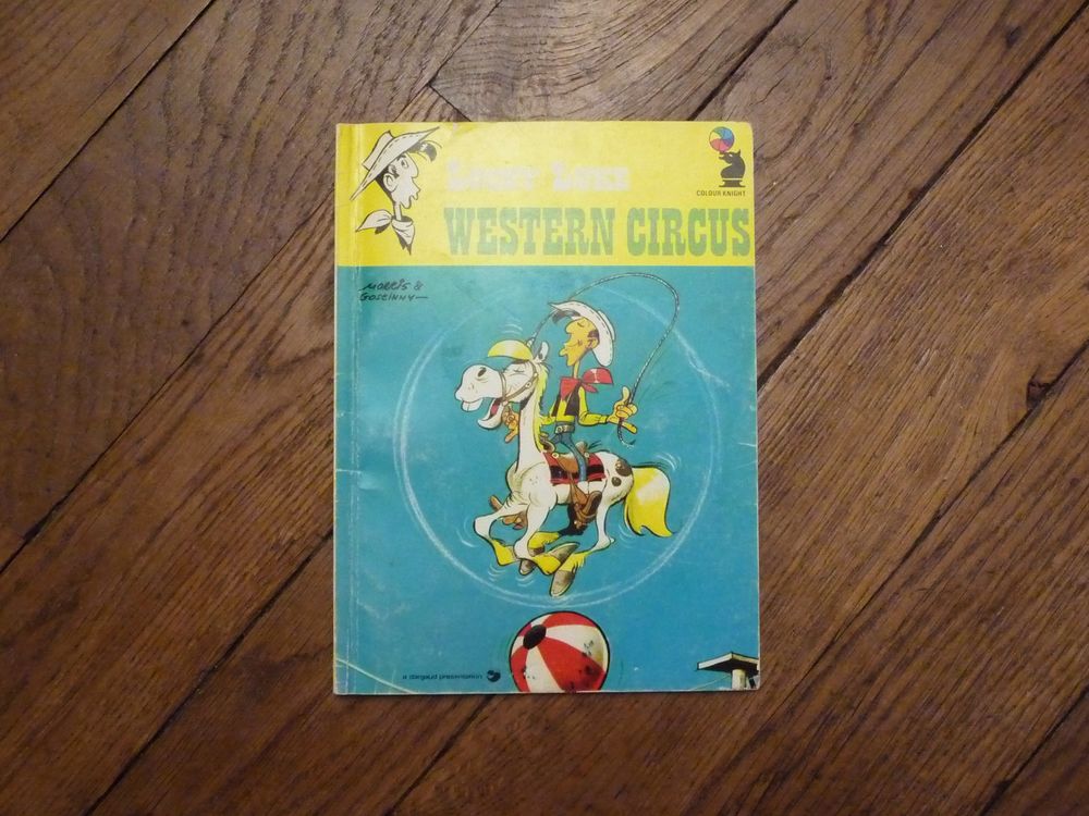 Lucky Luke- Western Circus- en Anglais- 1977- Ren&eacute; Goscinny Livres et BD