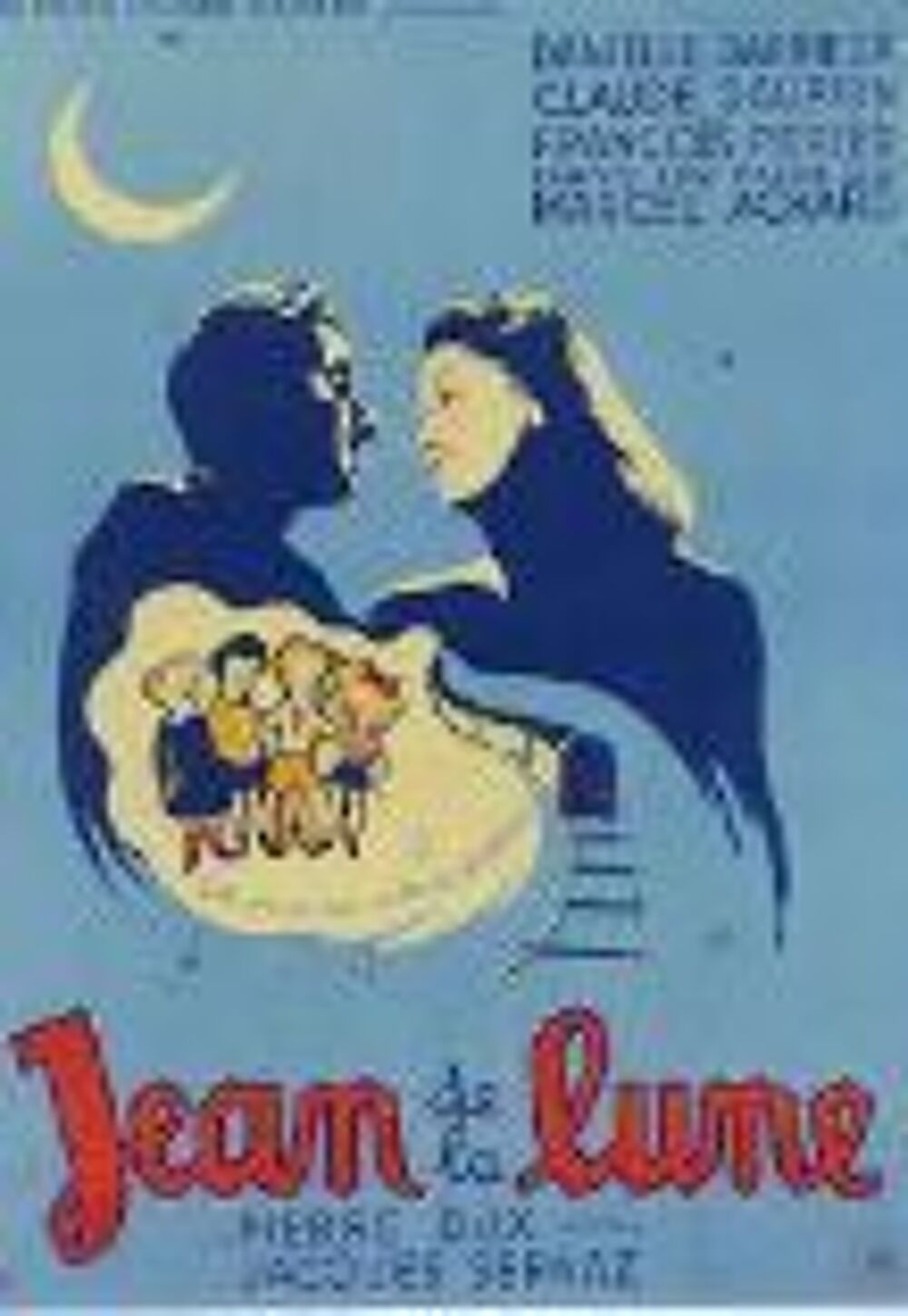 JEAN DE LA LUNE avec danielle darrieux DVD et blu-ray