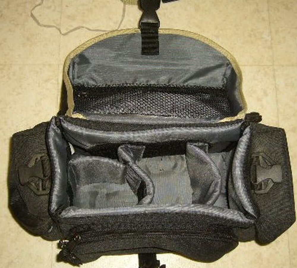 Sac de transport video,photo noir ISO Maroquinerie