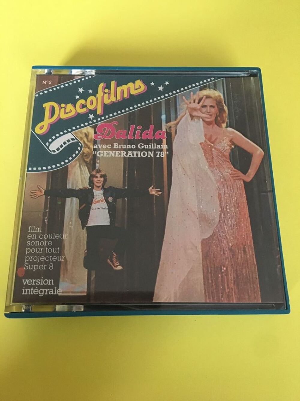 DALIDA G&eacute;n&eacute;ration 78 film musical super 8 / 8 mm en couleur DVD et blu-ray