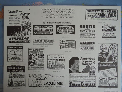 Pub pharma travers la presse familiale de 1900 aux ann�es 50 140 Urzy (58)