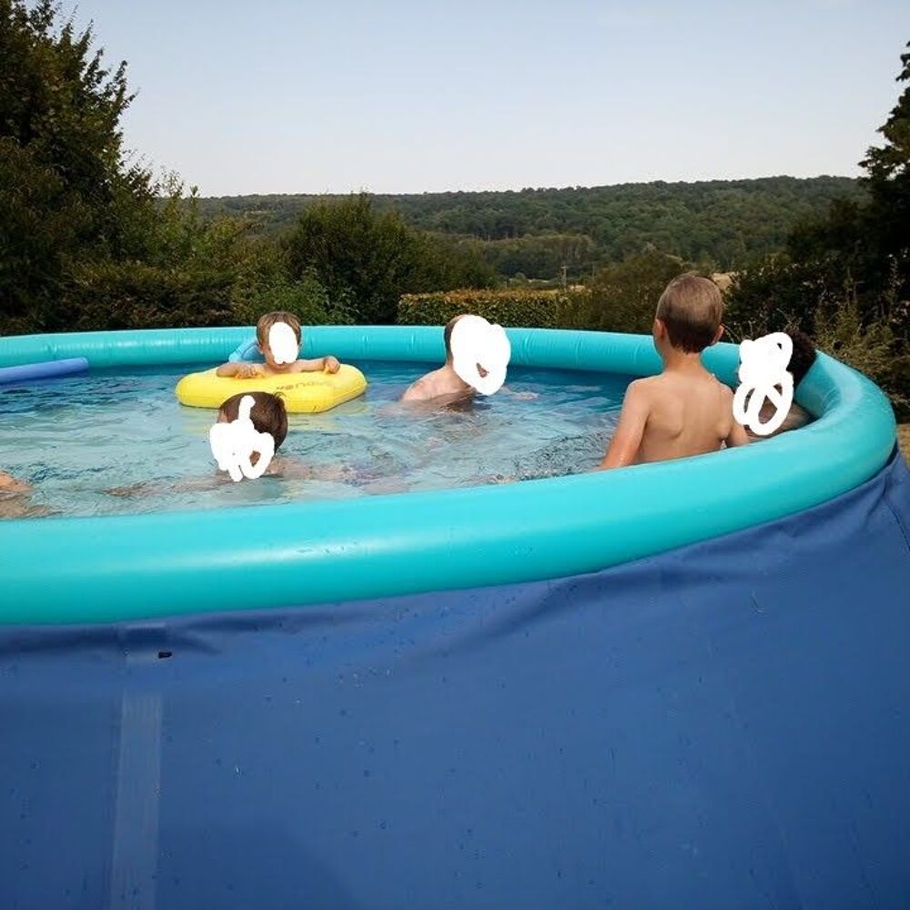 Piscine hors sol diam&egrave;tre 4m50 et accessoires Jardin