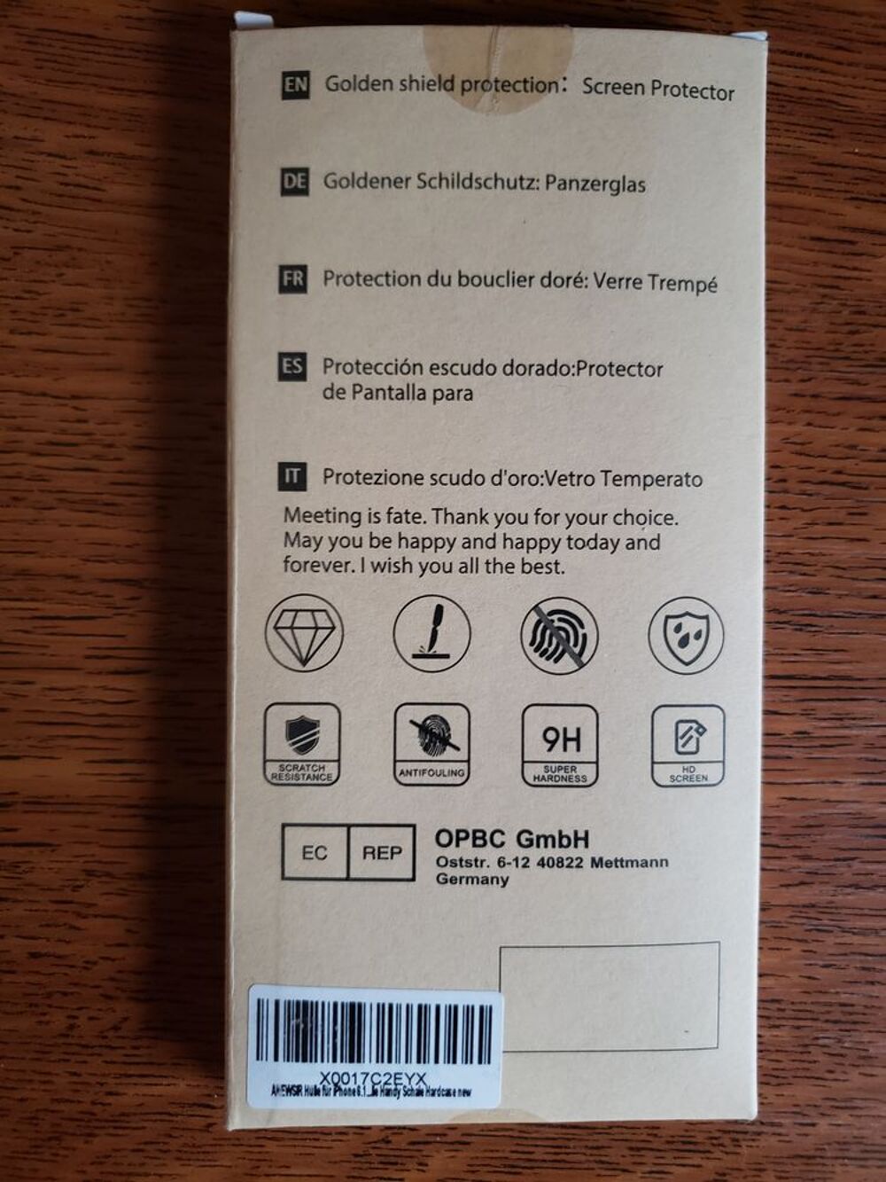 Protection Verre Tremp&eacute; iPhone 6.1 Tlphones et tablettes