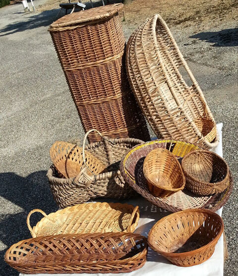 11 corbeilles vari�es compl�mentaires en osier 59 Saint-Clair-sur-Galaure (38)