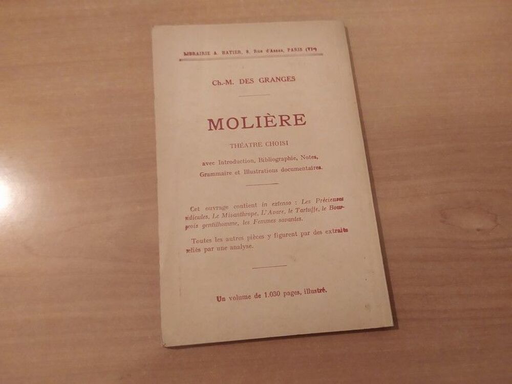 Discours sur les Sciences et les arts J. J. Rousseau 1938 Livres et BD