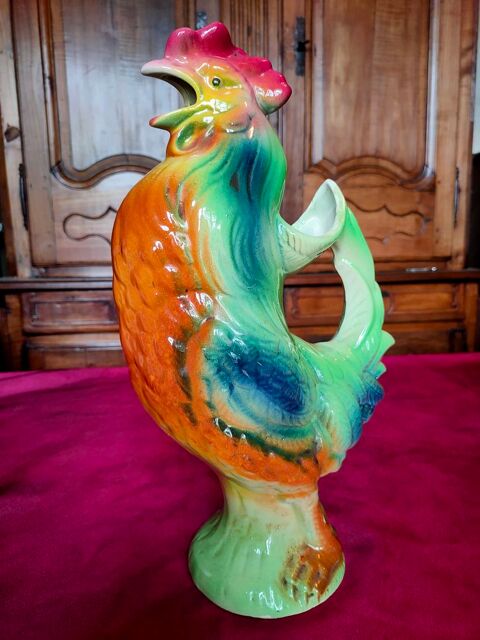 Pichet coq saint clément hauteur 33 cm 55 Avermes (03)