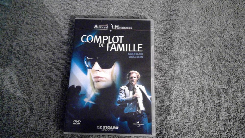 DVD ALFRED HITCHCOCK COMPLOT DE FAMILLE DVD et blu-ray