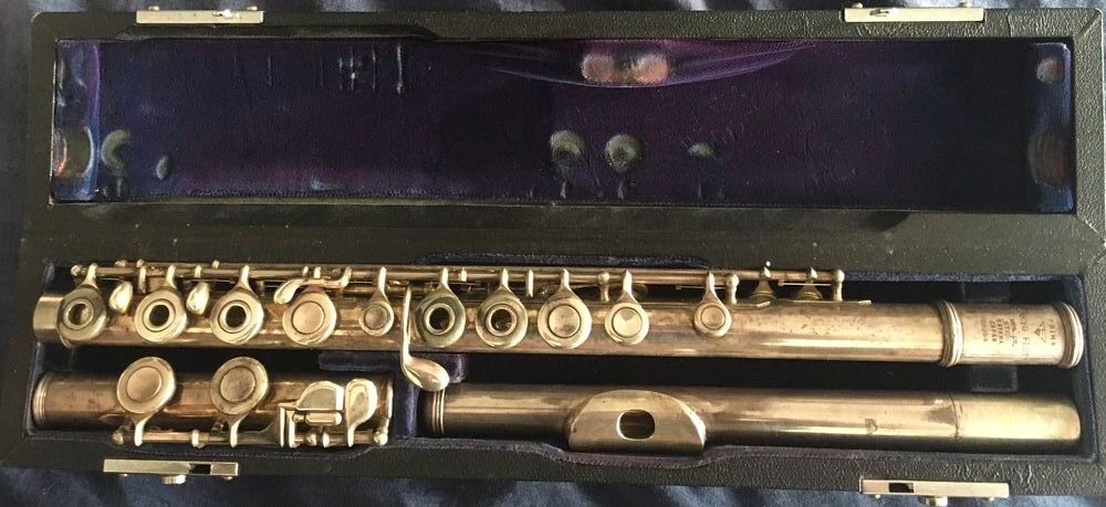 Flute traversi&egrave;re Sankyo t&ecirc;te argent Instruments de musique