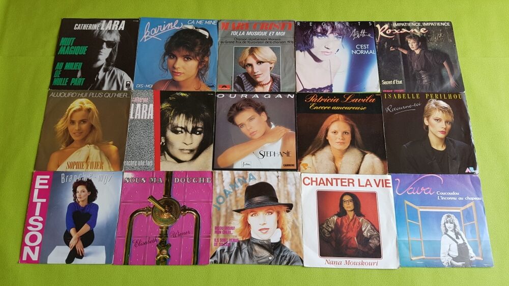 LES 45T PHOTO 33 CD et vinyles