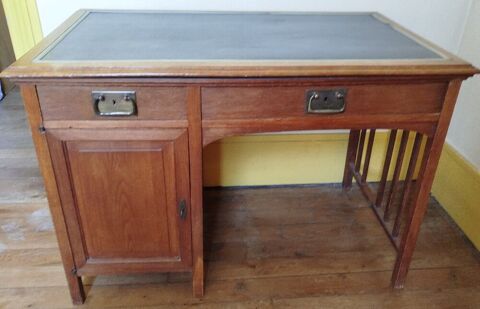 Bureau/secrétaire de métier ancien en bois marron foncé Deuil-la-Barre (95)