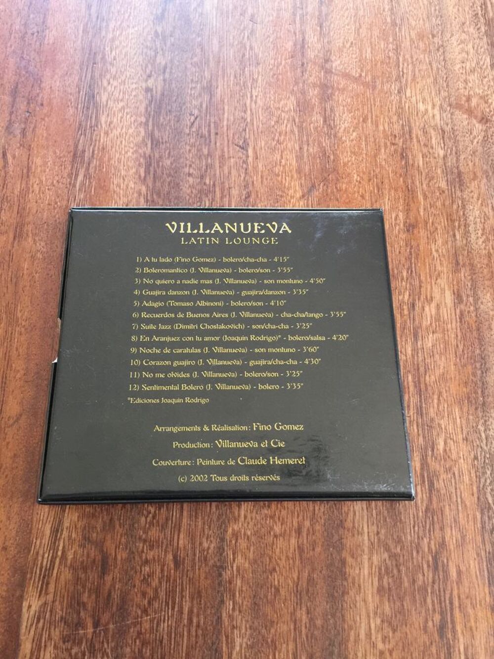 Coffret CD latin Lounge by Villanueva CD et vinyles