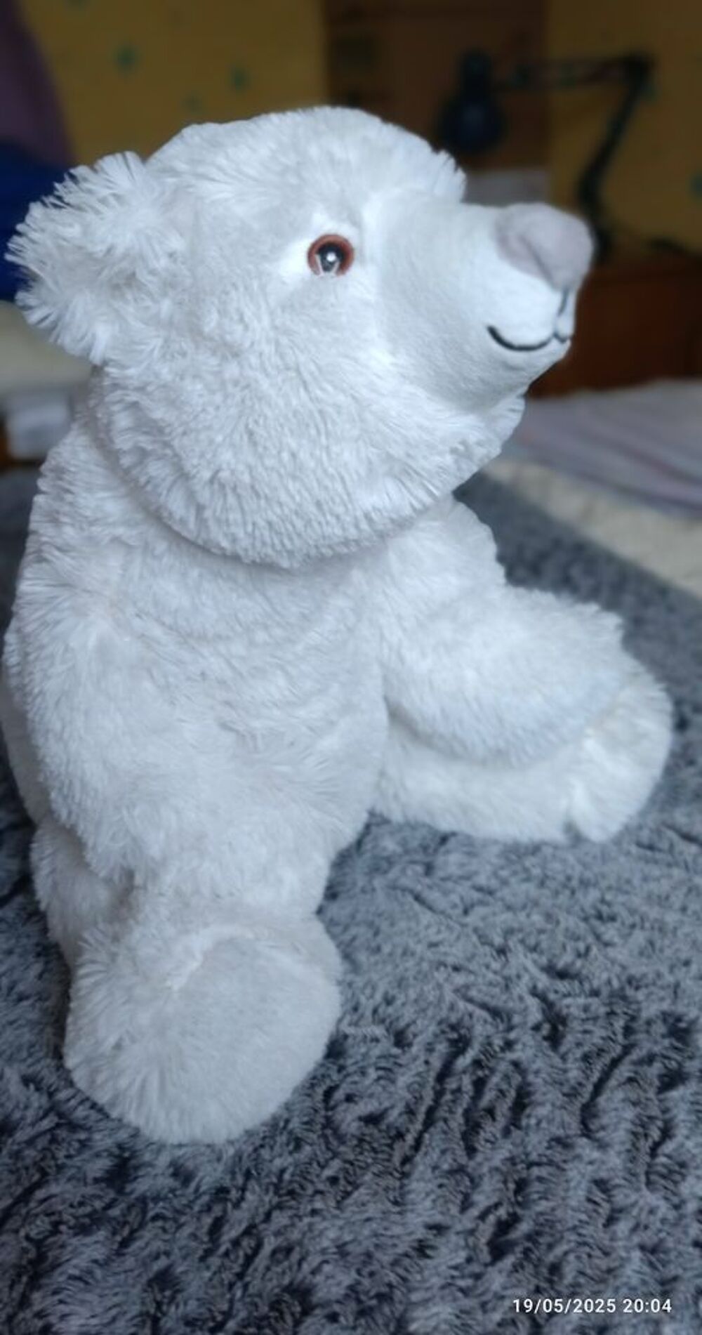 Peluche ourson blanc 
Tout doux Jeux / jouets