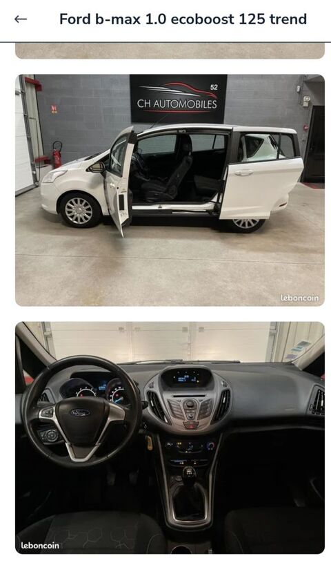 Ford B-max B-MAX 1.0 EcoBoost 120 S&S Titanium 2013 occasion Pargny-sur-Saulx 51340