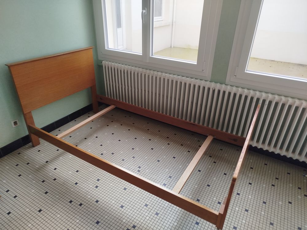 Lit + sommier (90 x 190 cm) Meubles