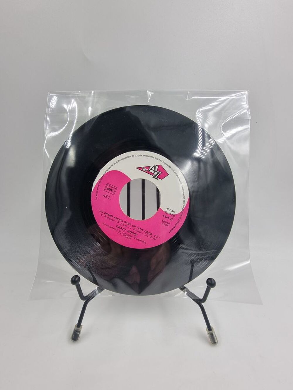 Vinyle 45 tours Crazy Horse : Un Grand Amour Dans un Petit C CD et vinyles