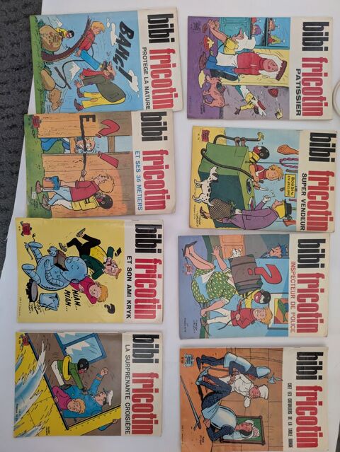 bibi fricotin n�6,31,59,65,67,74,75,76,90,93
et 18 abim�
25 Dijon (21)