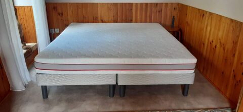 sommier 2x90x200 et matelas 400 Monhoudou (72)