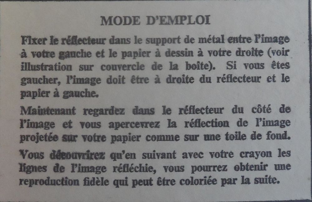 MERIT &eacute;ducatif
REFLECTOGRAF
Drawing Set
Pour les 4 &agrave; 12 ans Jeux / jouets